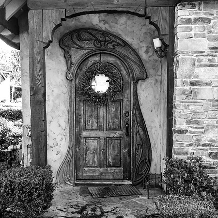 Wine Tasting Room Cottage door