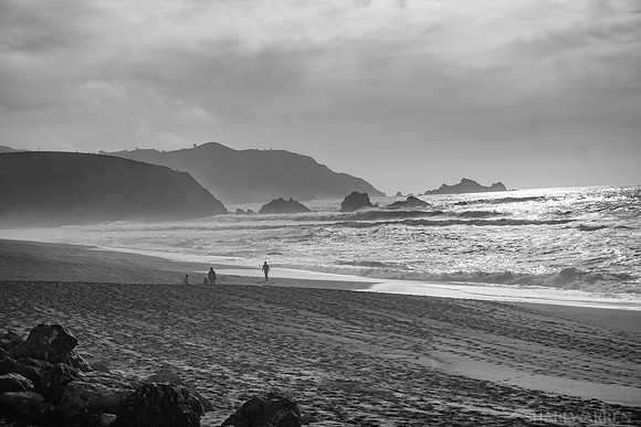 Pacifica Beach Silhouette III
