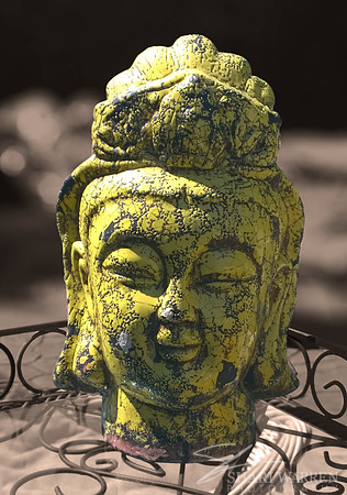 Poolside Buddha